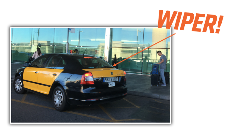 Illustration for article titled I Think I Finally Found Out Why Sedans Almost Never Have Rear Window Wipers
